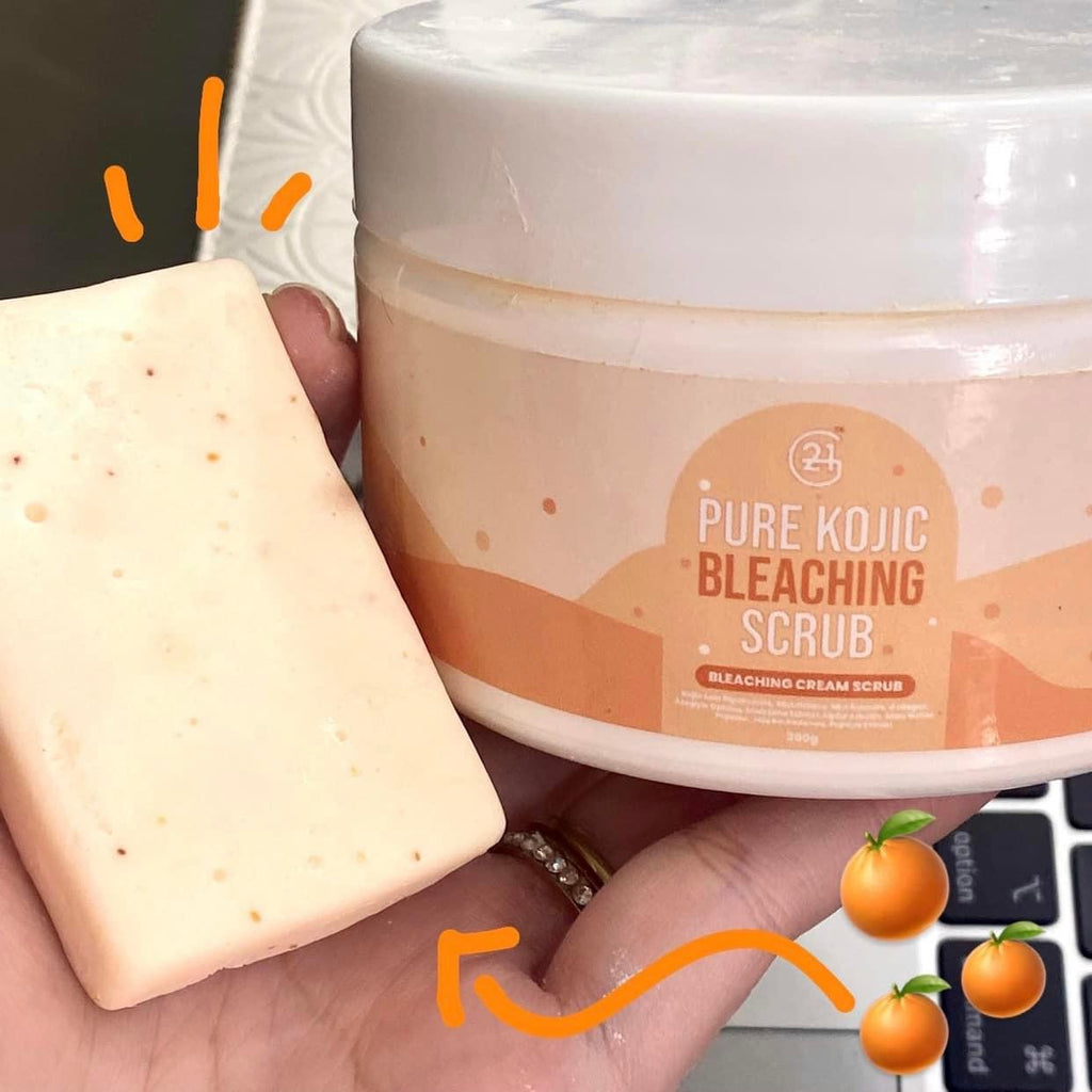 G21 Pure Kojic Bleaching Scrub Soap 60g - My Care Kits