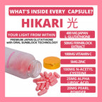Hikari ULTRA Glutathione Capsule | Premium Japan Glutathione with Oral Sunblock Technology - 60 caps - My Care Kits