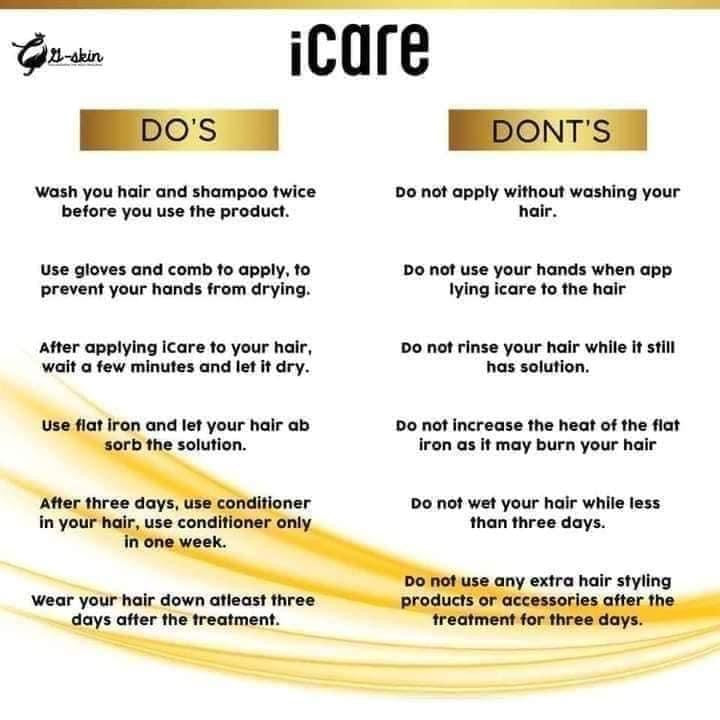 iCare Brazilian Blowout 100ml - My Care Kits