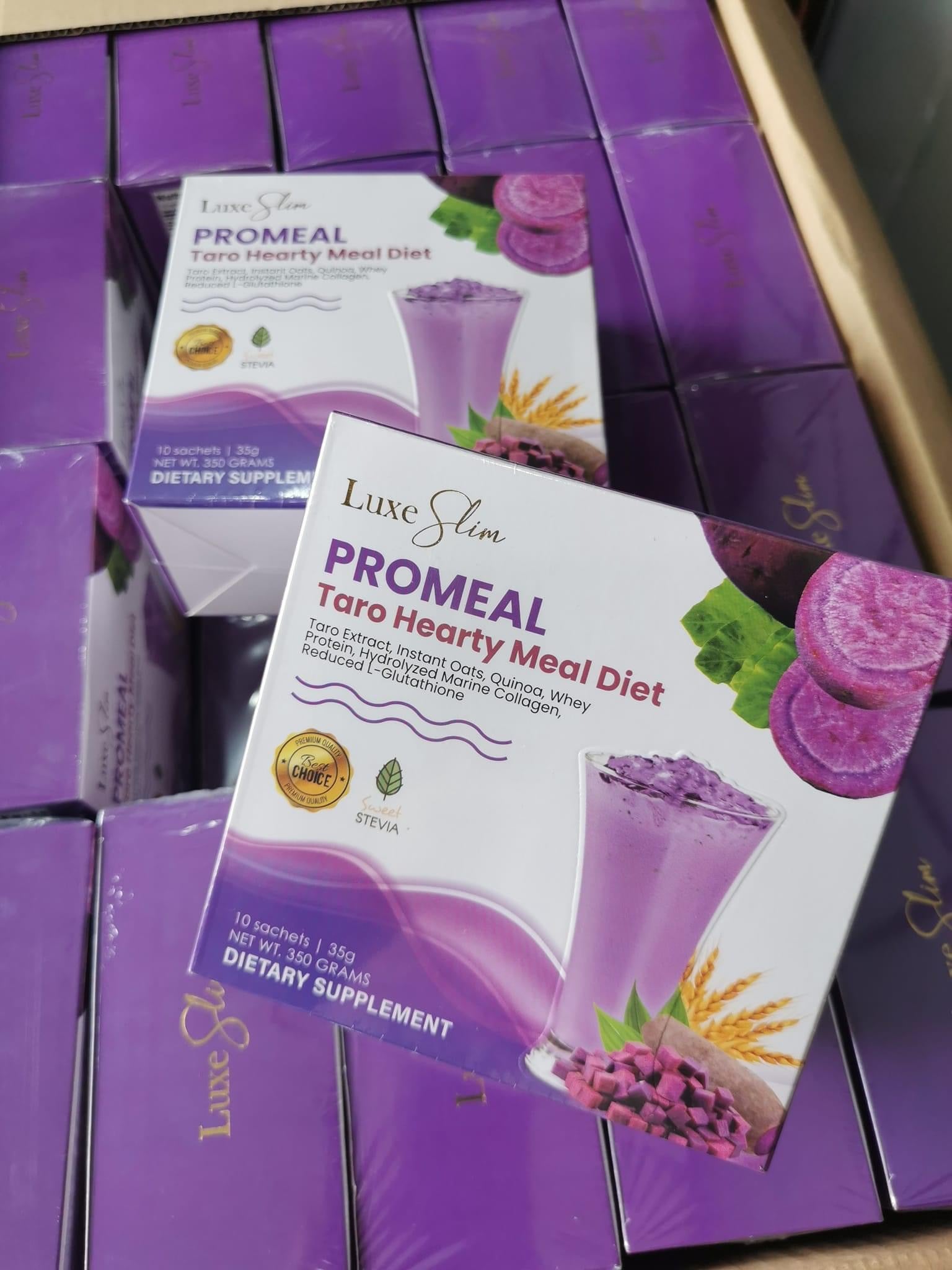 Luxe Slim - ProMeal Taro Healthy Meal Diet 35g x 10 - My Care Kits