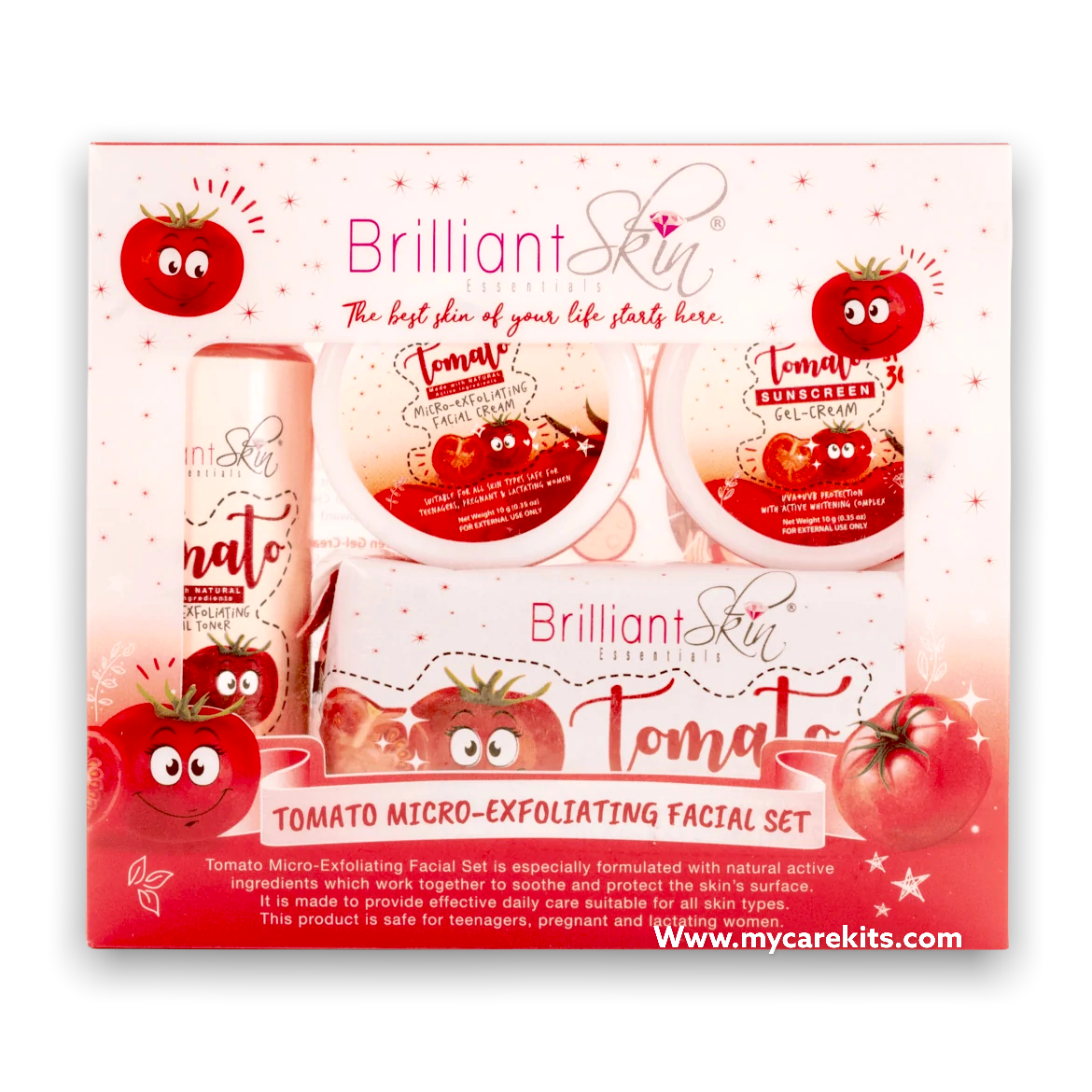Brilliant Skin Essentials Tomato Set - My Care Kits