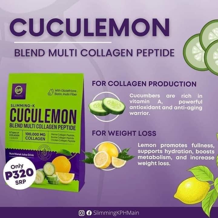 Slimming K - Cucumelon 100,000mg Collagen 180g x 10 - My Care Kits