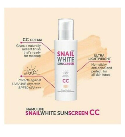 SnailWhite CC Sunscreen SPF 50