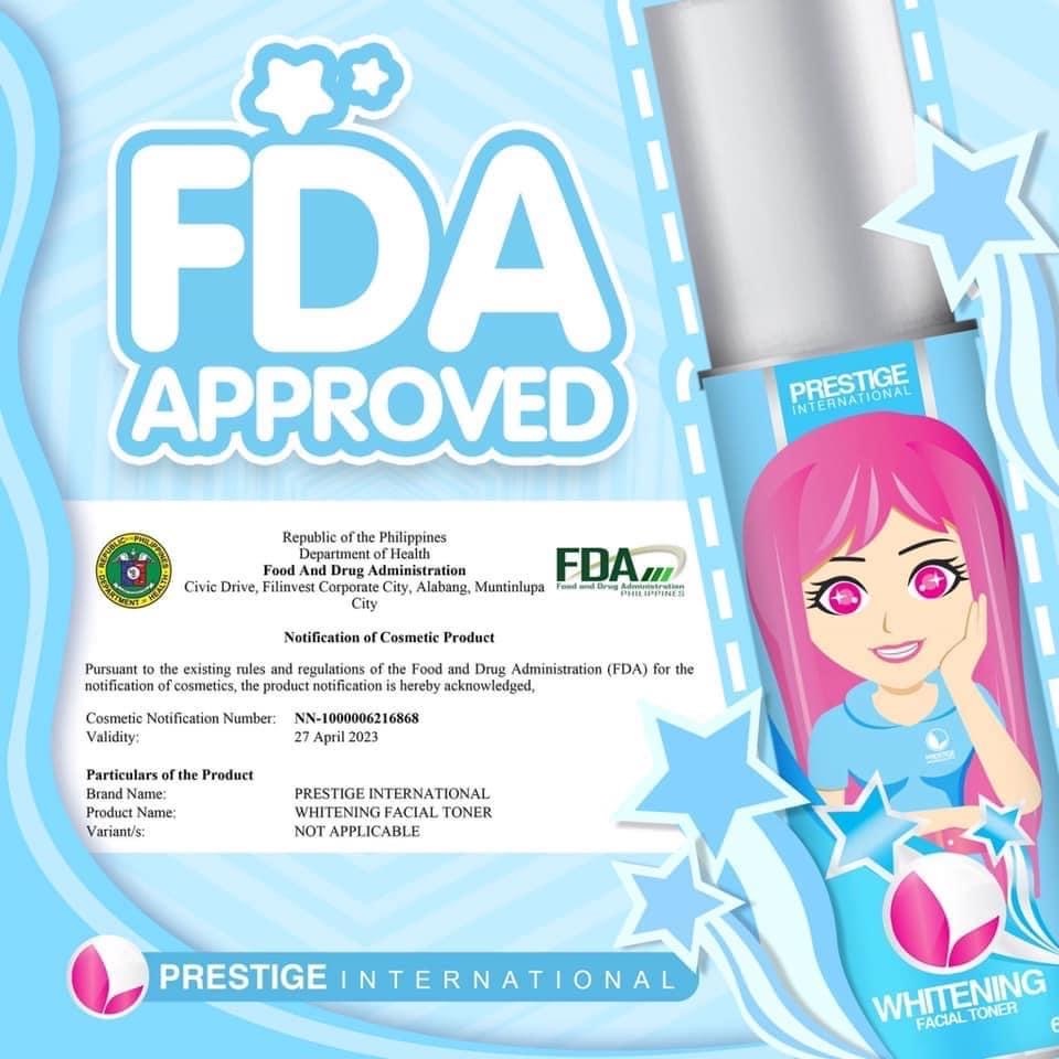 Prestige Whitening facial set - maintenance set (Blue box) - My Care Kits