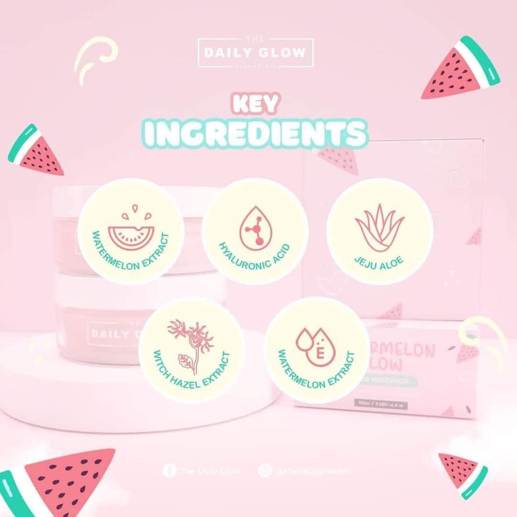The Daily Glow - Watermelon Glow Aqua Moisturizer 100ml - My Care Kits