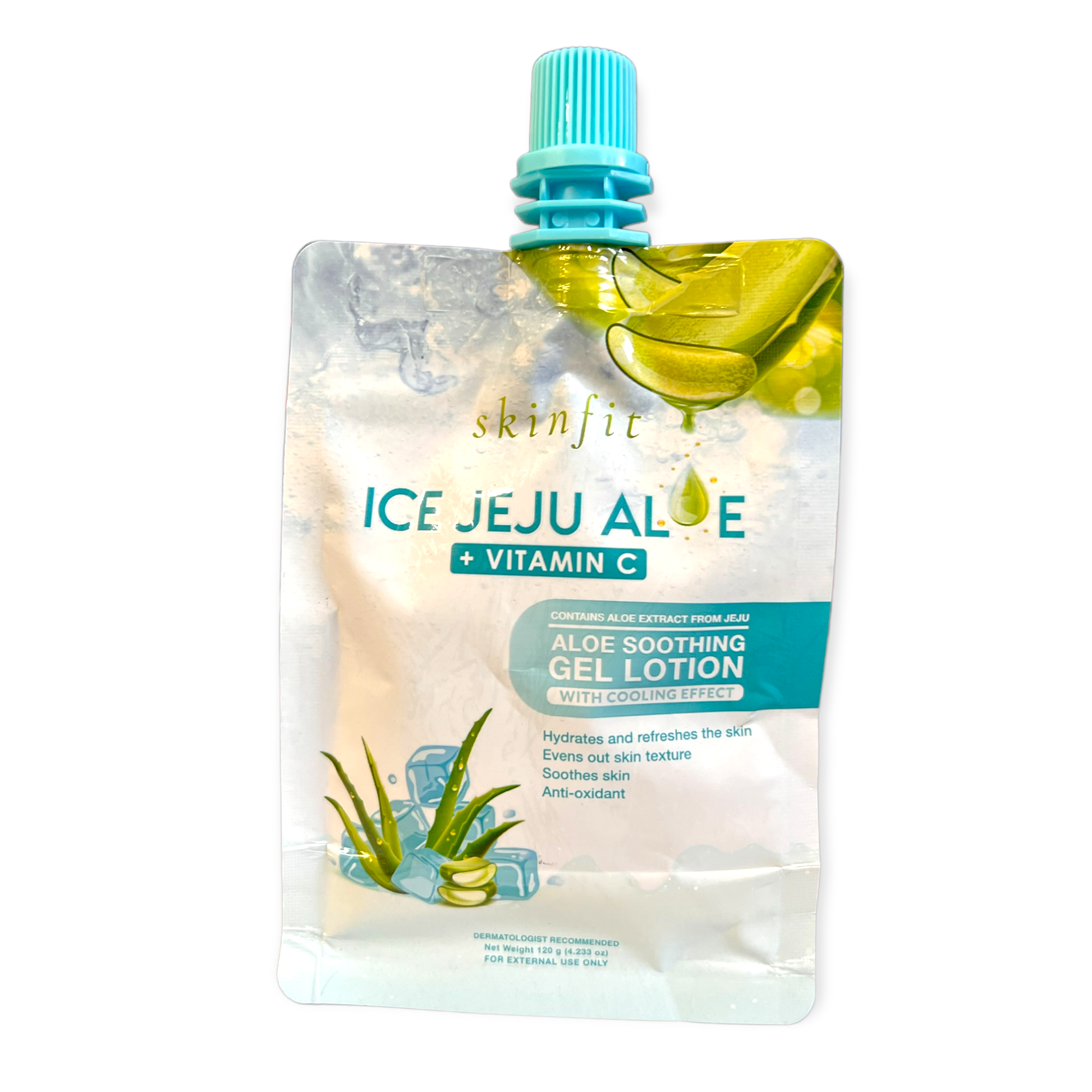 Brilliant Skin x Skin Fit Ice Jeju Aloe + Vitamin C 120g