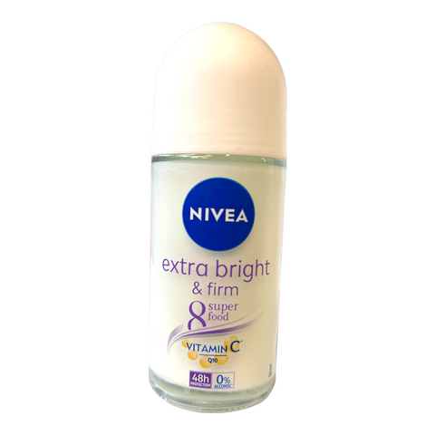 Nivea - Extra Bright and Firm - 8 Super Food Vitamin C Q10 Deodorant 50ml