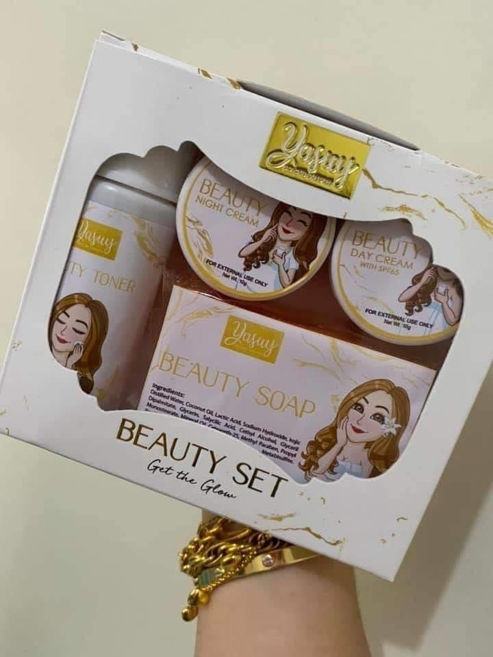 Yasuy Stunning White Beauty Set - My Care Kits