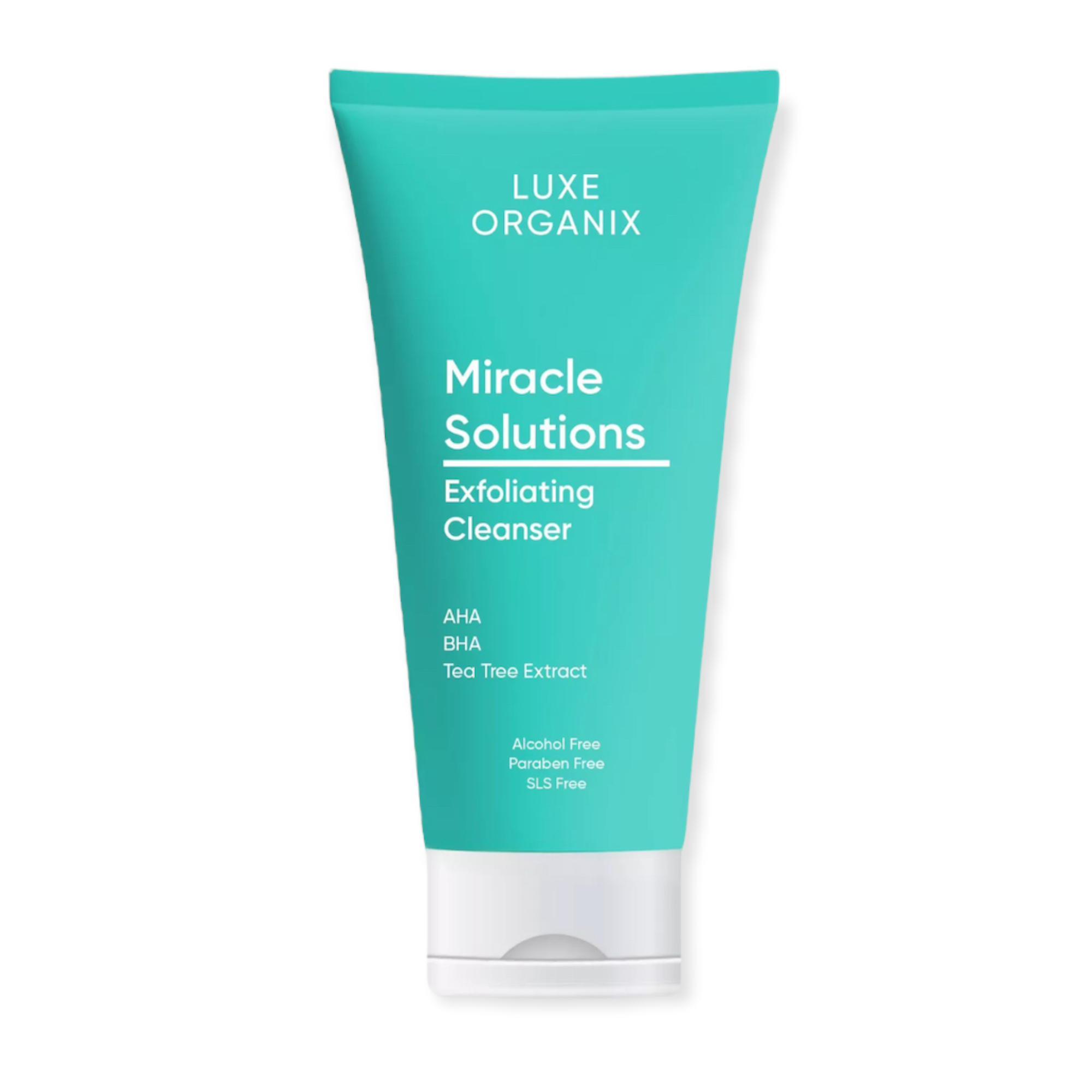 Luxe Organix AHA BHA Miracle Solutions Facial Cleanser 150ml