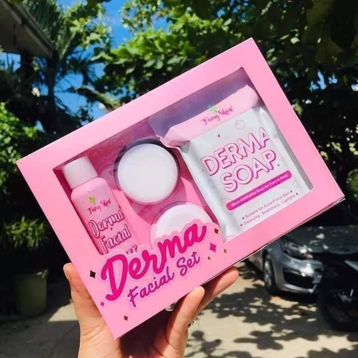 Fairy Skin -Derma Facial Set - NEW & Improved Formuka - NEW packaging of Fairy Rejuvenating set - My Care Kits