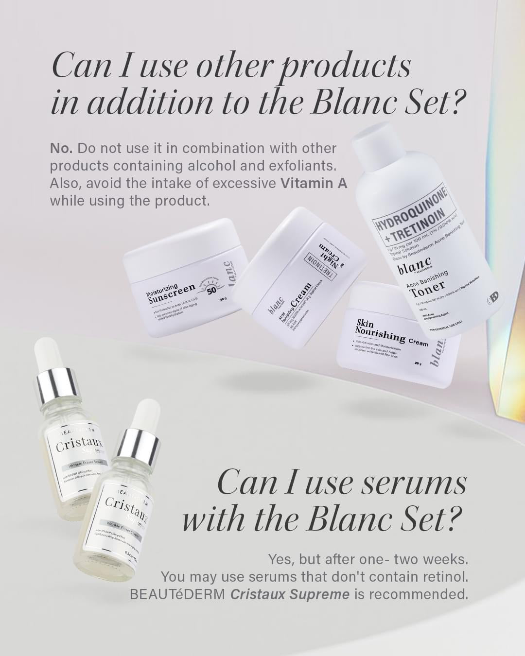 Beautederm - Blanc Set - My Care Kits
