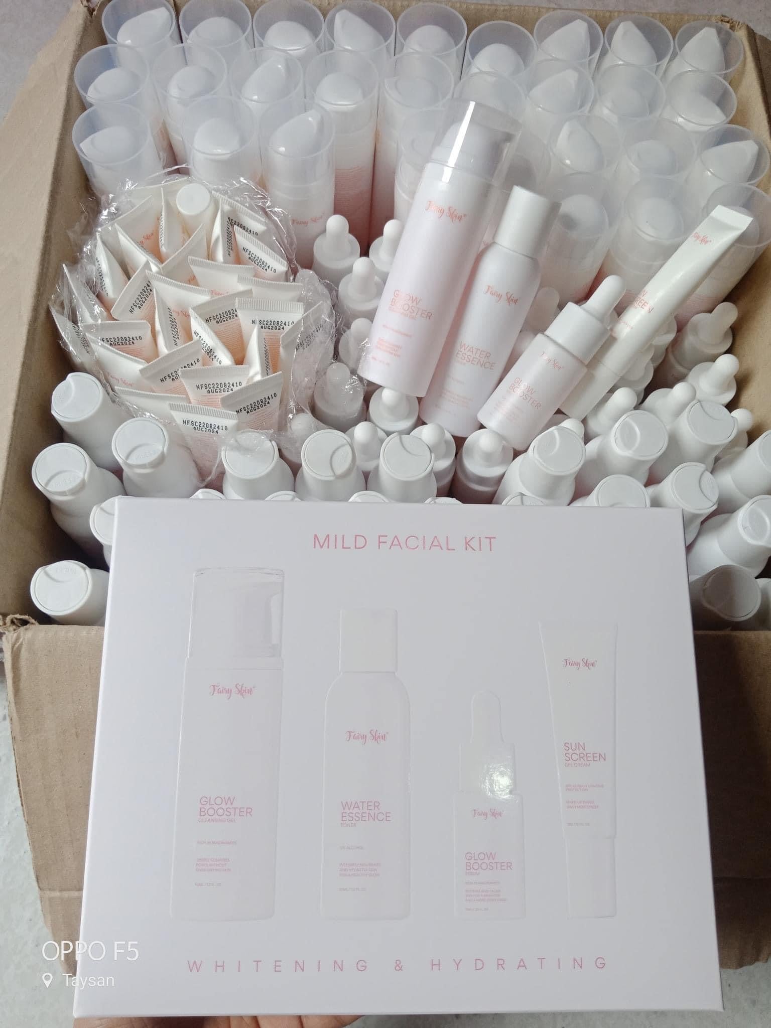 Fairy Skin Mild Facial Kit - Maintenance set - Non-peeling Set - My Care Kits