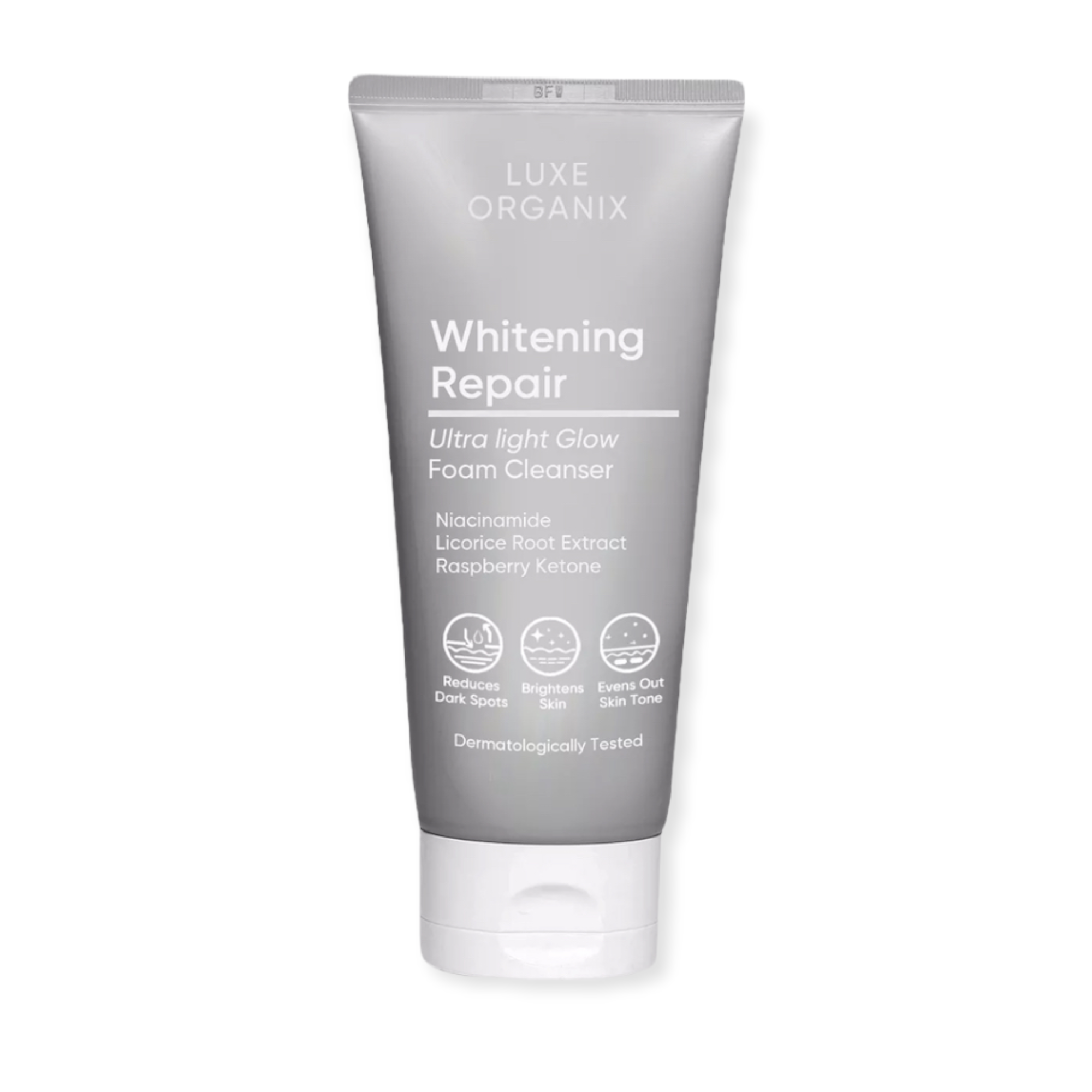 Luxe Organix Whitenibg Repair Gentle Foam Cleanser 150ml - ( gray ) - My Care Kits