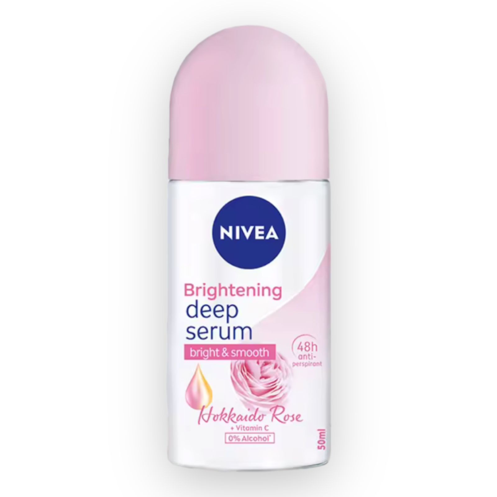 Nivea Brightening Deep Serum Bright and Smooth - Hokkaido Rose Roll on Deodorant - My Care Kits