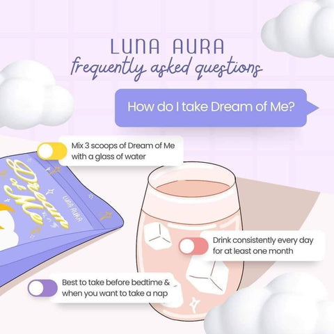 Luna Aura - Dream Of Me - Cherry Blossom Yogurt Drink 150g