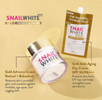 SnailWhite Gold Anti-Aging Day Cream SPF 30 - sachet 7 ml - My Care Kits