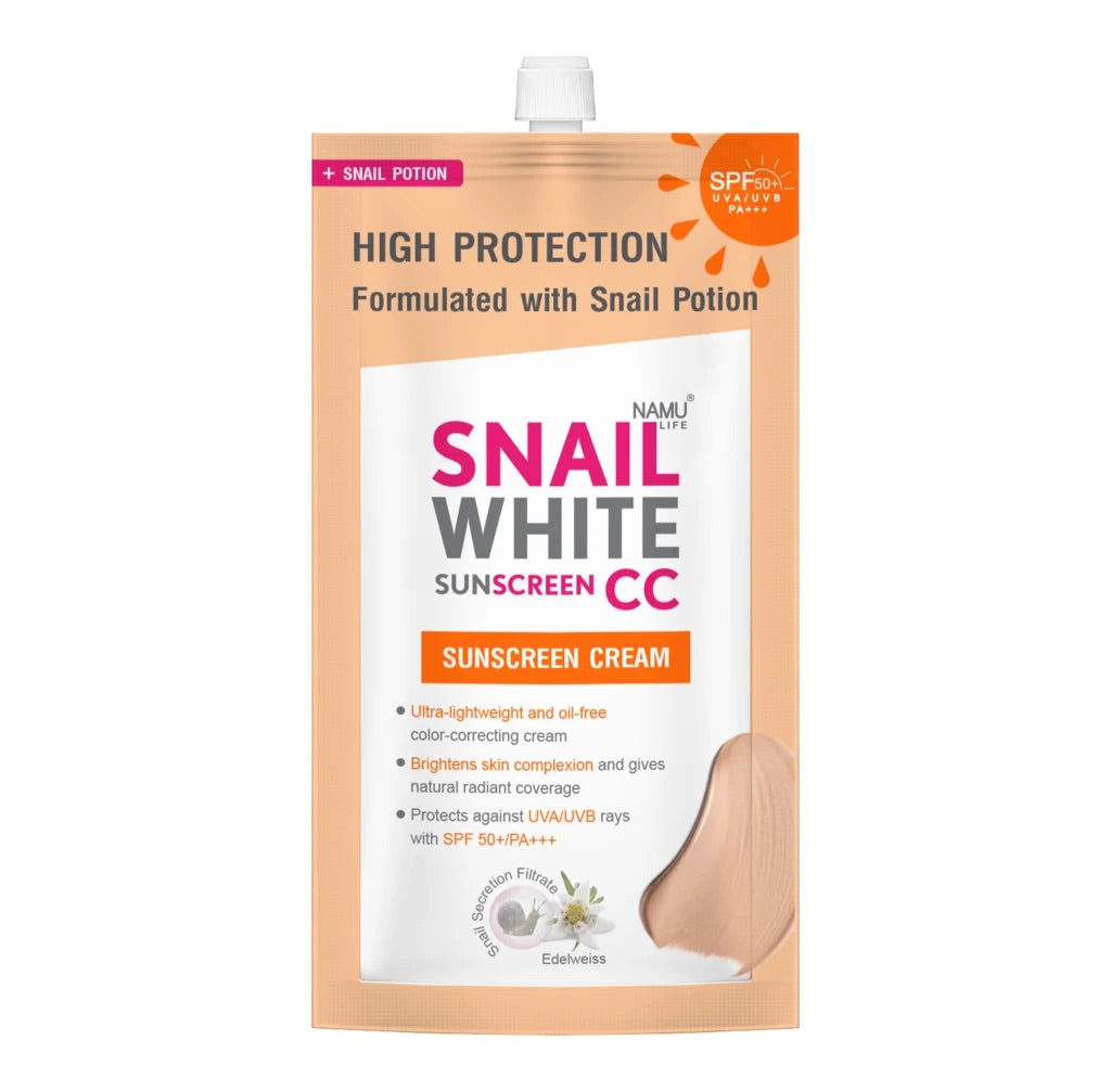 SnailWhite CC Sunscreen SPF 50+++ - 6ml - My Care Kits