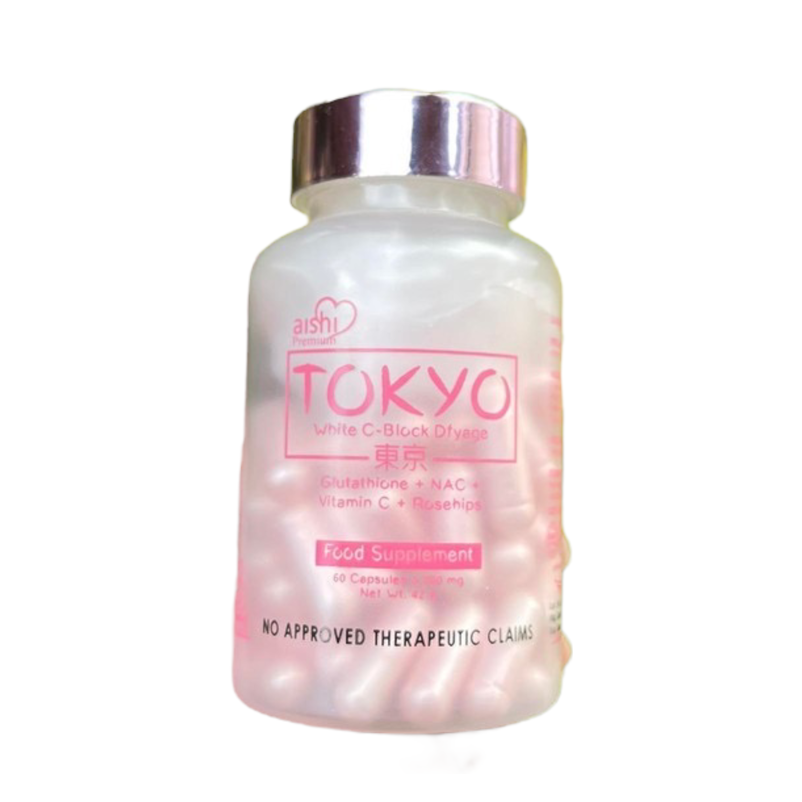 Aishi - TOKYO White C-Block Dfyage - Glutathione 60 Capsule