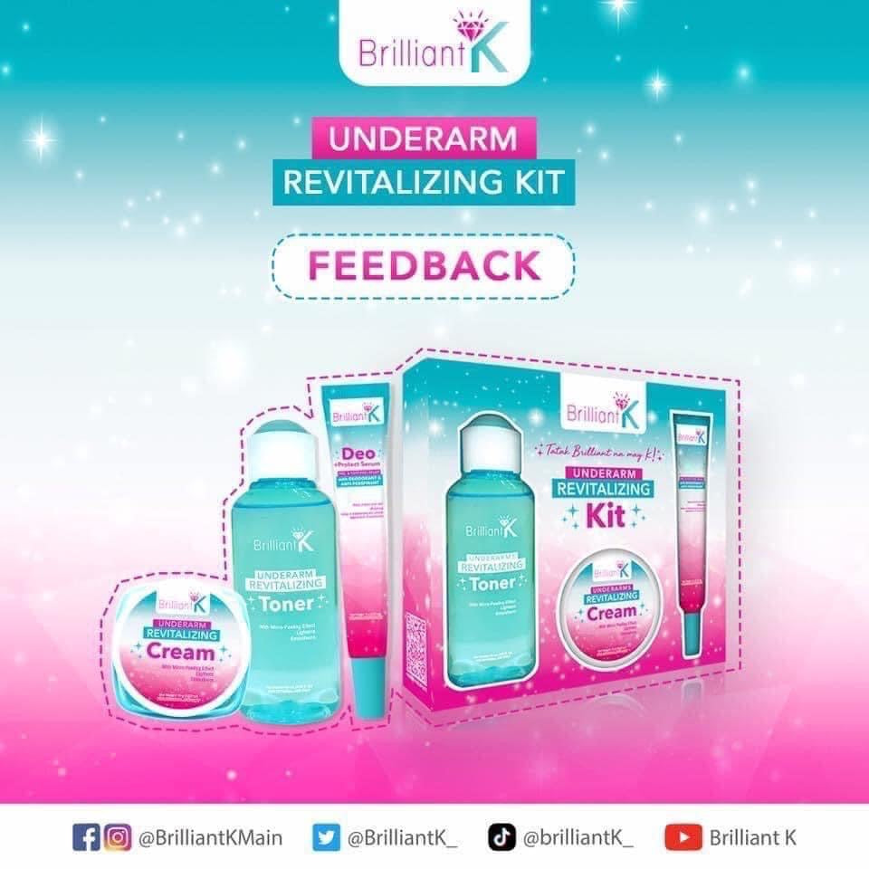 Brilliant K Underarm revitalizing kit - My Care Kits