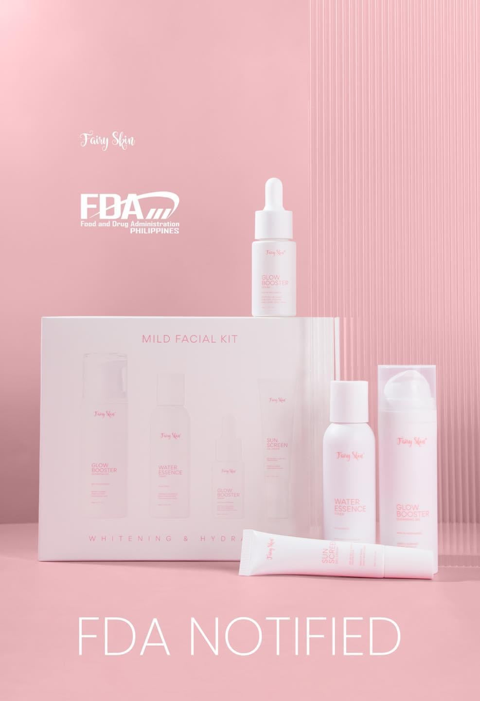 Fairy Skin Mild Facial Kit - Maintenance set - Non-peeling Set - My Care Kits