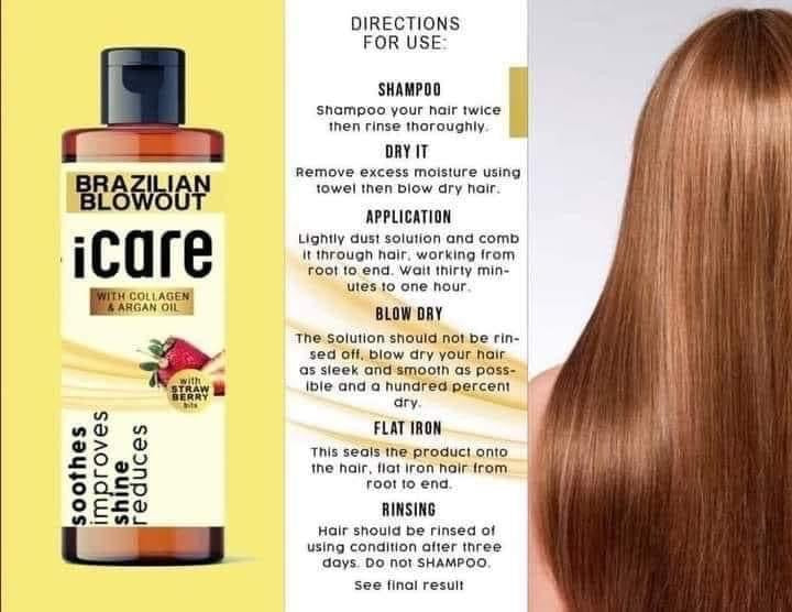iCare Brazilian Blowout 100ml - My Care Kits