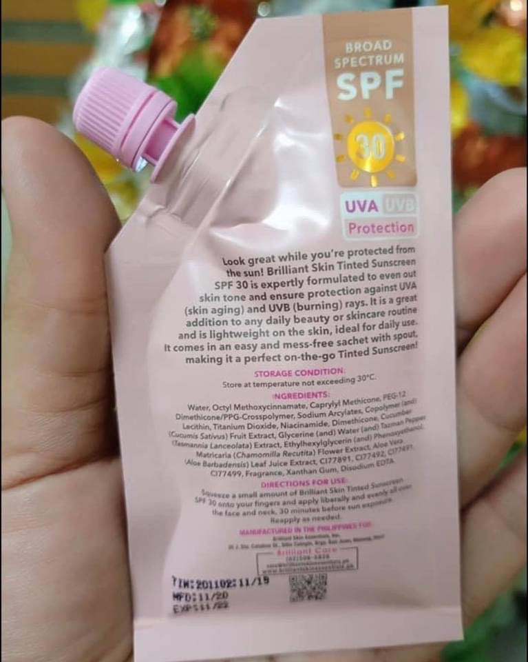 Brilliant Skin Tinted Sunscreen SPF 50 - 20g – My Care Kits