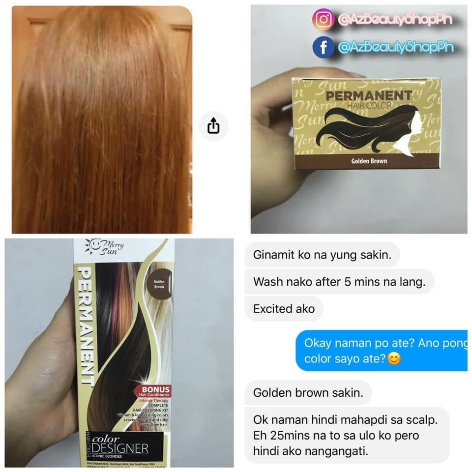 Merry Sun Permanent Hair Color