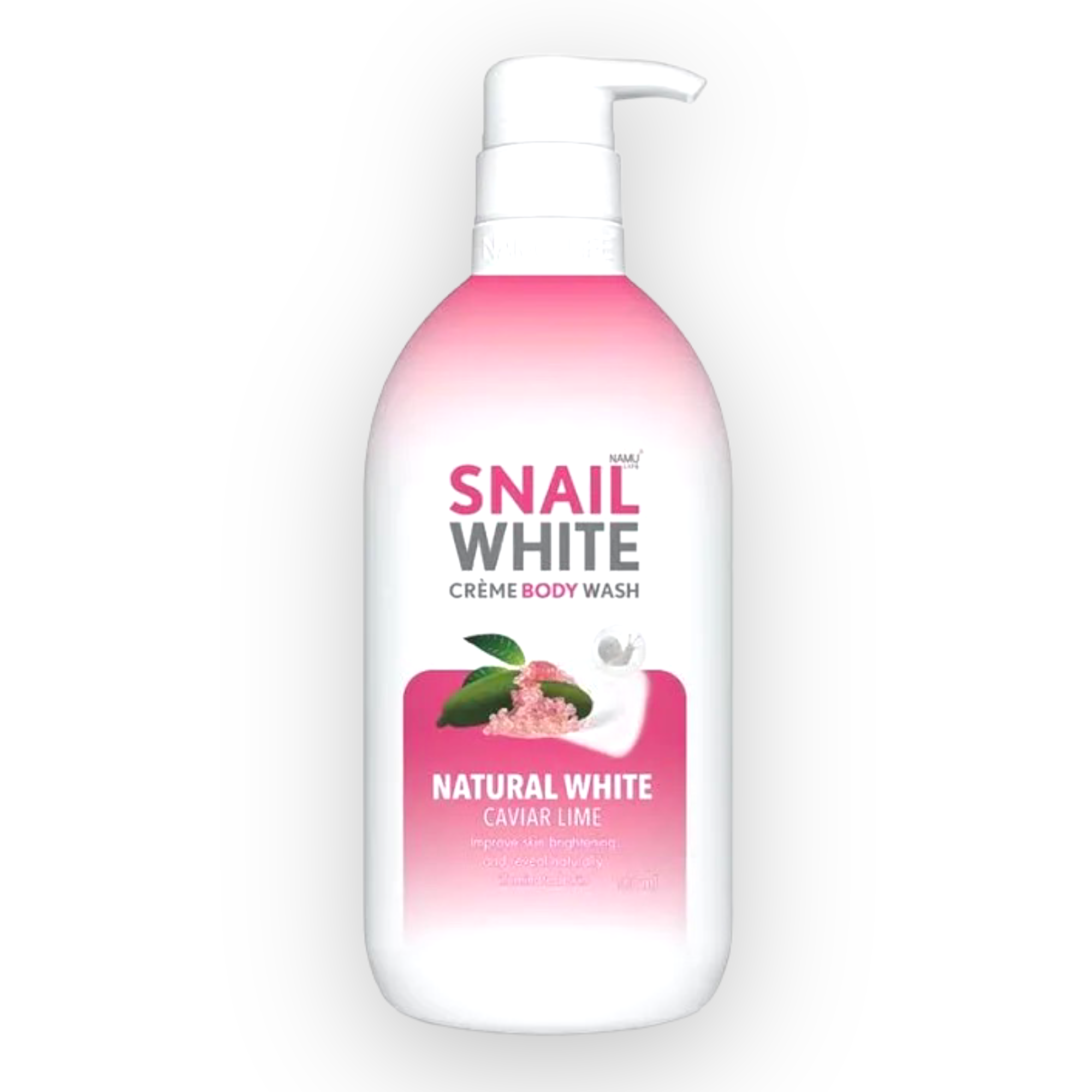 Snailwhite - Crème Body Wash - Natural White Caviar Lime 500ml - My Care Kits