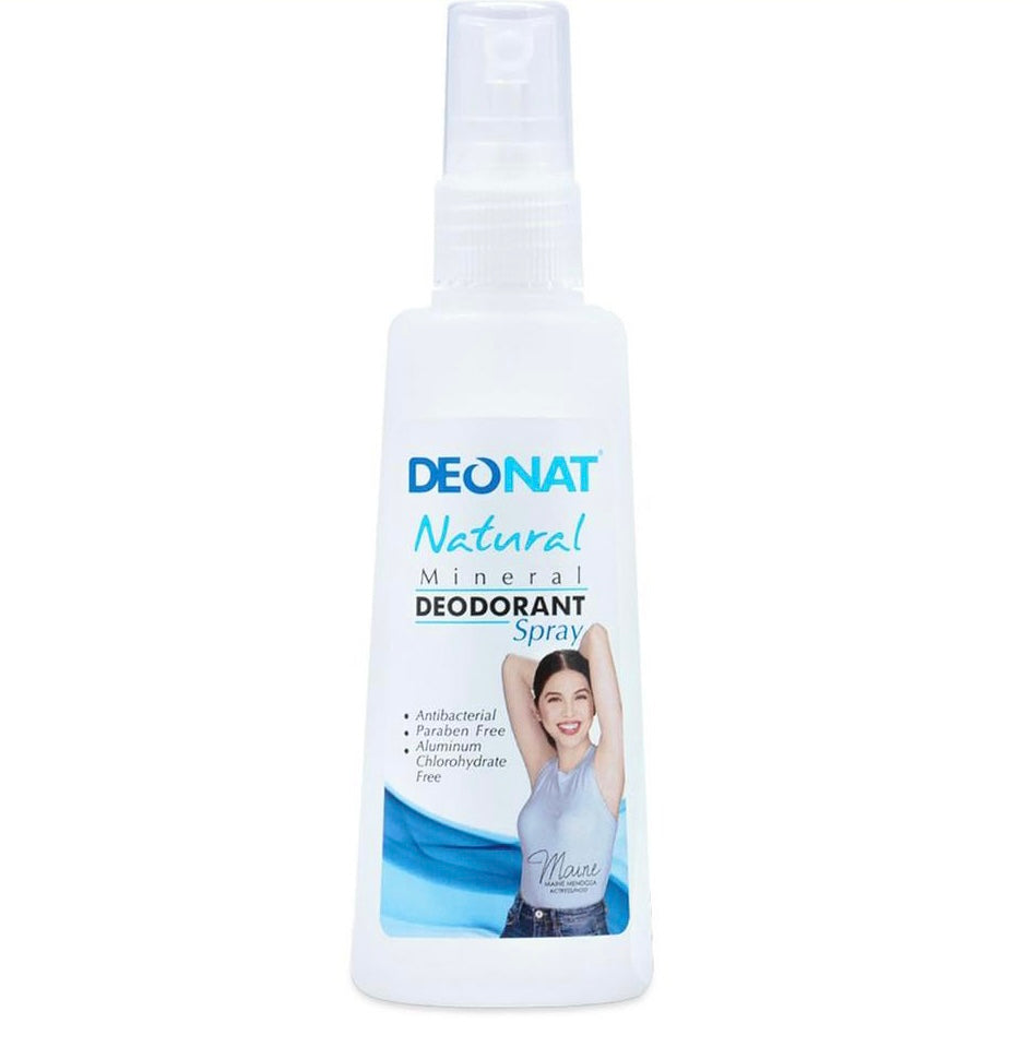 DEONAT Mineral Deodorant - SPRAY 100ml - NATURAL ( Blue )
