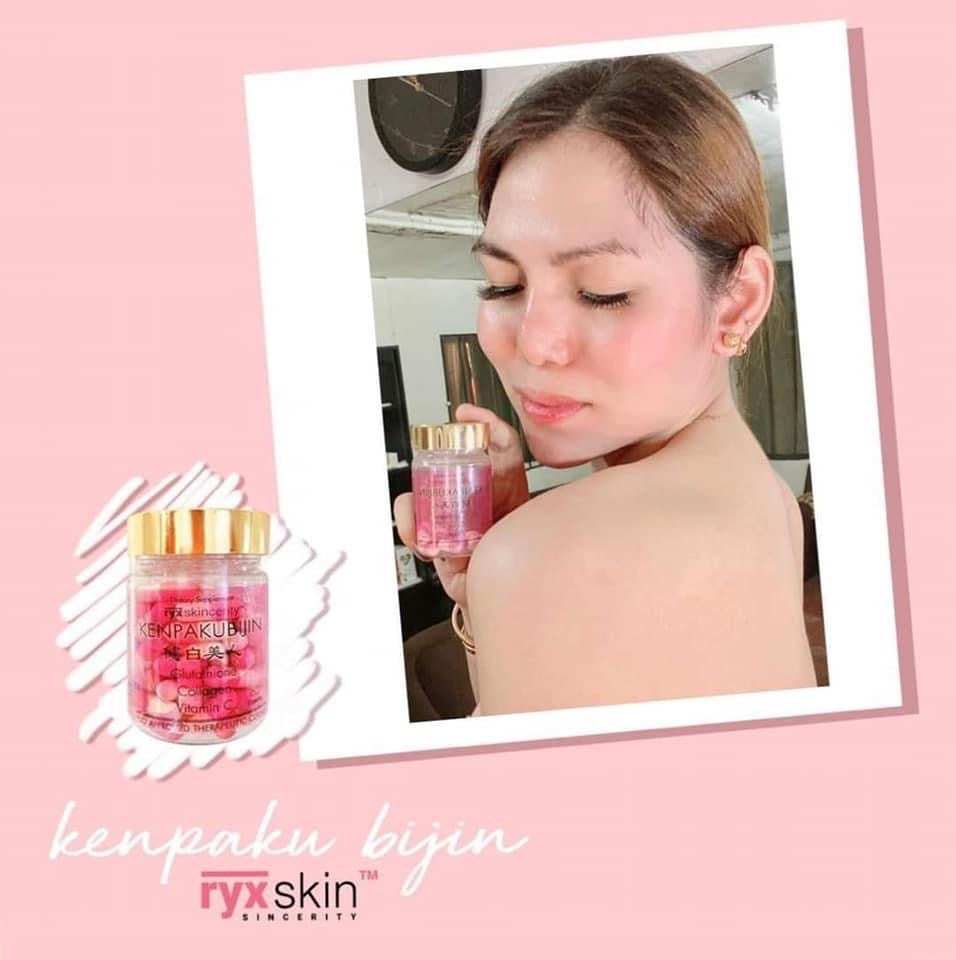 Ryx Skin Kenpakubijin Glutathione Capsul | 62 capsule | made in