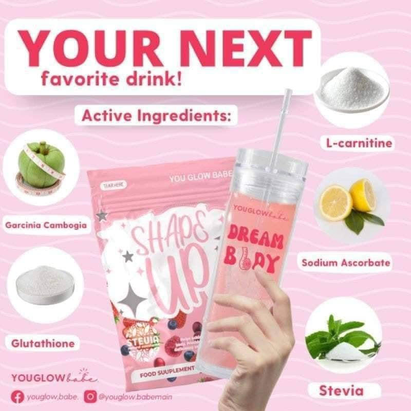 You Glow Babe - SHAPE UP Slimming Juice 150g - My Care Kits