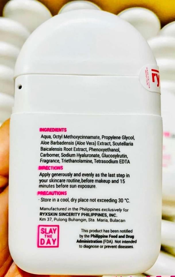 Ryx Skin Invisible Sunshield / Sunscreen 50ml - My Care Kits