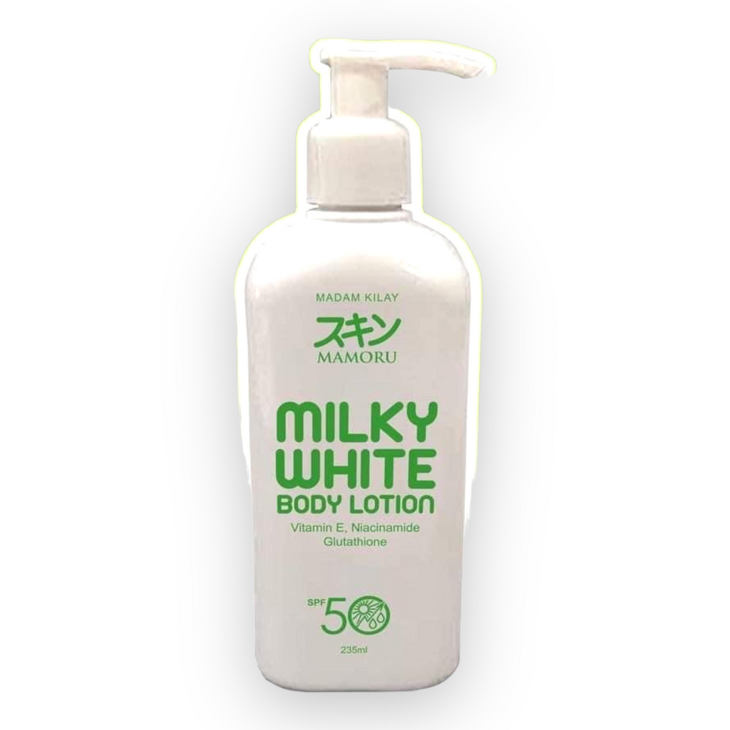 Madam Kilay - Mamoru Milky White Body Lotion SPF 50 - 235 ml - My Care Kits