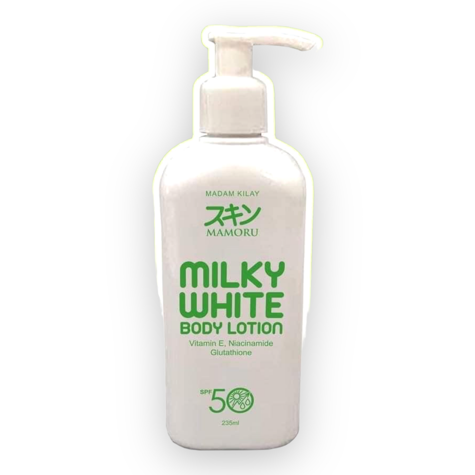 Madam Kilay - Mamoru Milky White Body Lotion SPF 50 - 235 ml – My