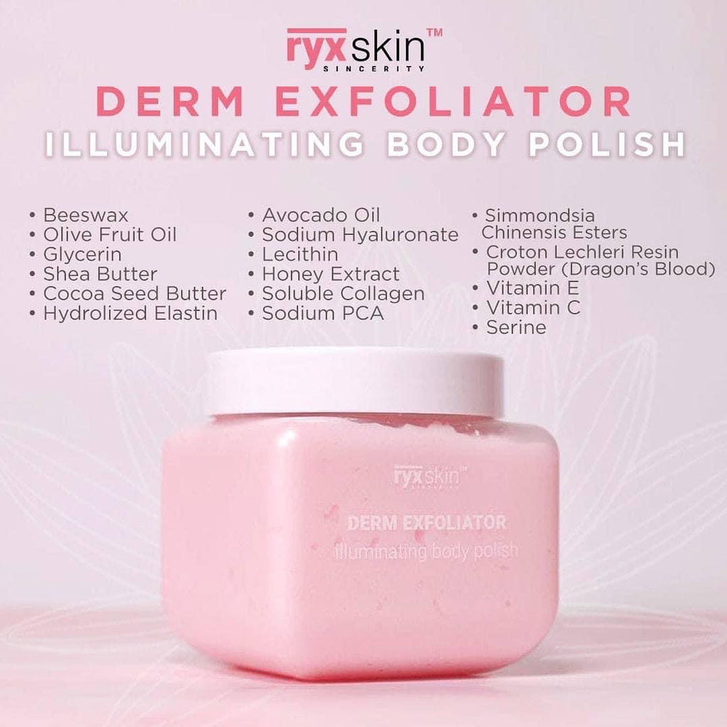 Ryx Skin Derm Exfoliator - Illuminating Body Polish 370g - My Care Kits