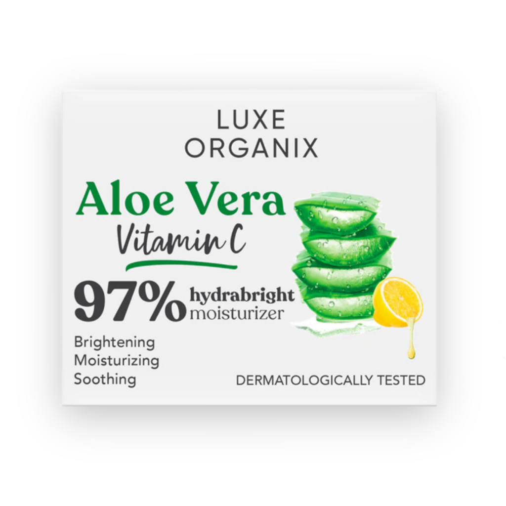 Luxe Organix - Aloe Vera Vitamin C 97% Hydrabright Moisturizer - 50g - My Care Kits