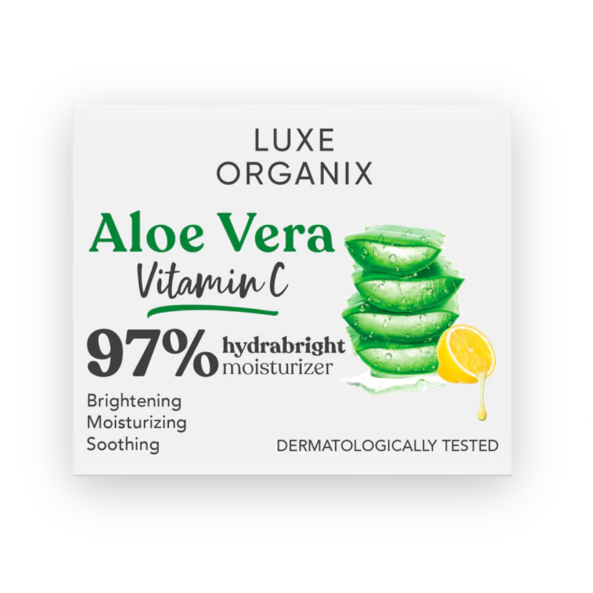 Luxe Organix - Aloe Vera Vitamin C 97% Hydrabright Moisturizer - 50g - My Care Kits