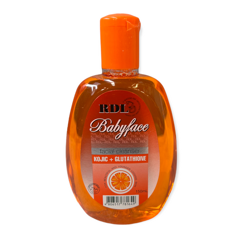 RDL BABY FACE - Kojic + Glutathione Facial Cleanser