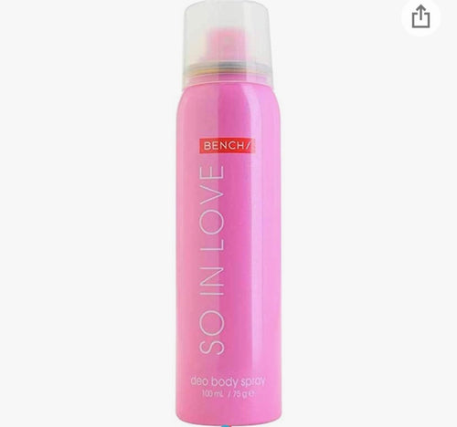 Bench - SO IN LOVE - Body Spray 100ml - My Care Kits