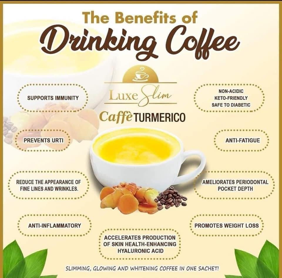 Luxe Slim Cafe Turmerico 10 x 21g - My Care Kits