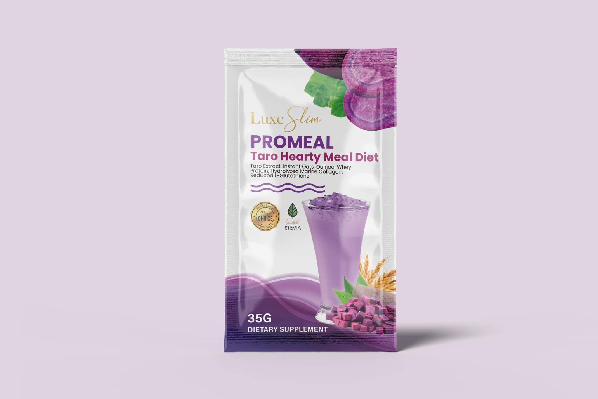 Luxe Slim - ProMeal Taro Healthy Meal Diet 35g x 10 – My Care Kits