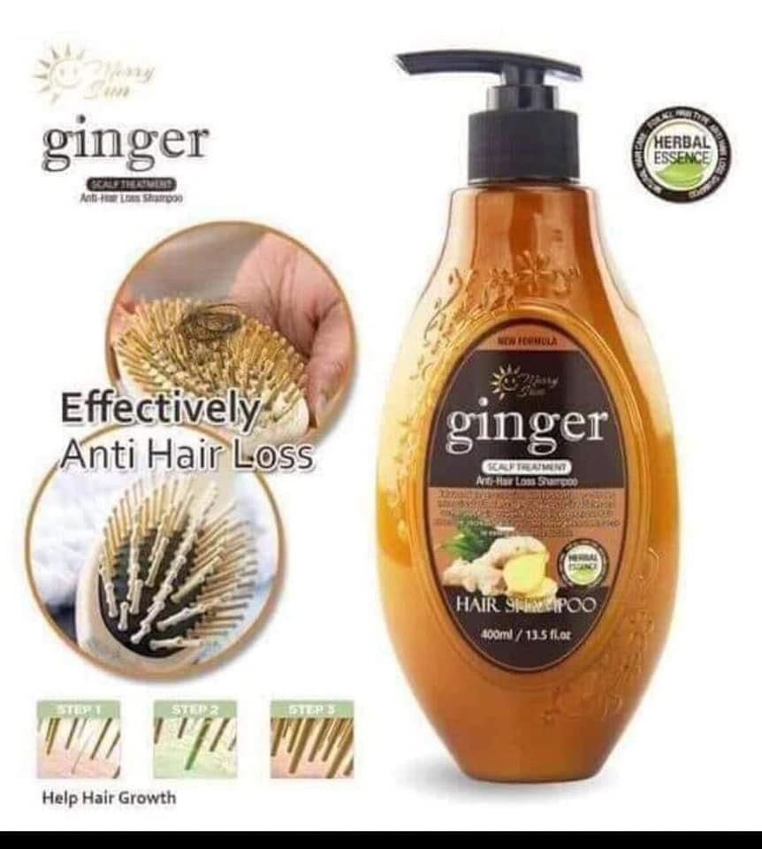 Merry Sun Ginger Scalp Treatment Anti-Hair Loss Shampoo - 400ml - My Care Kits