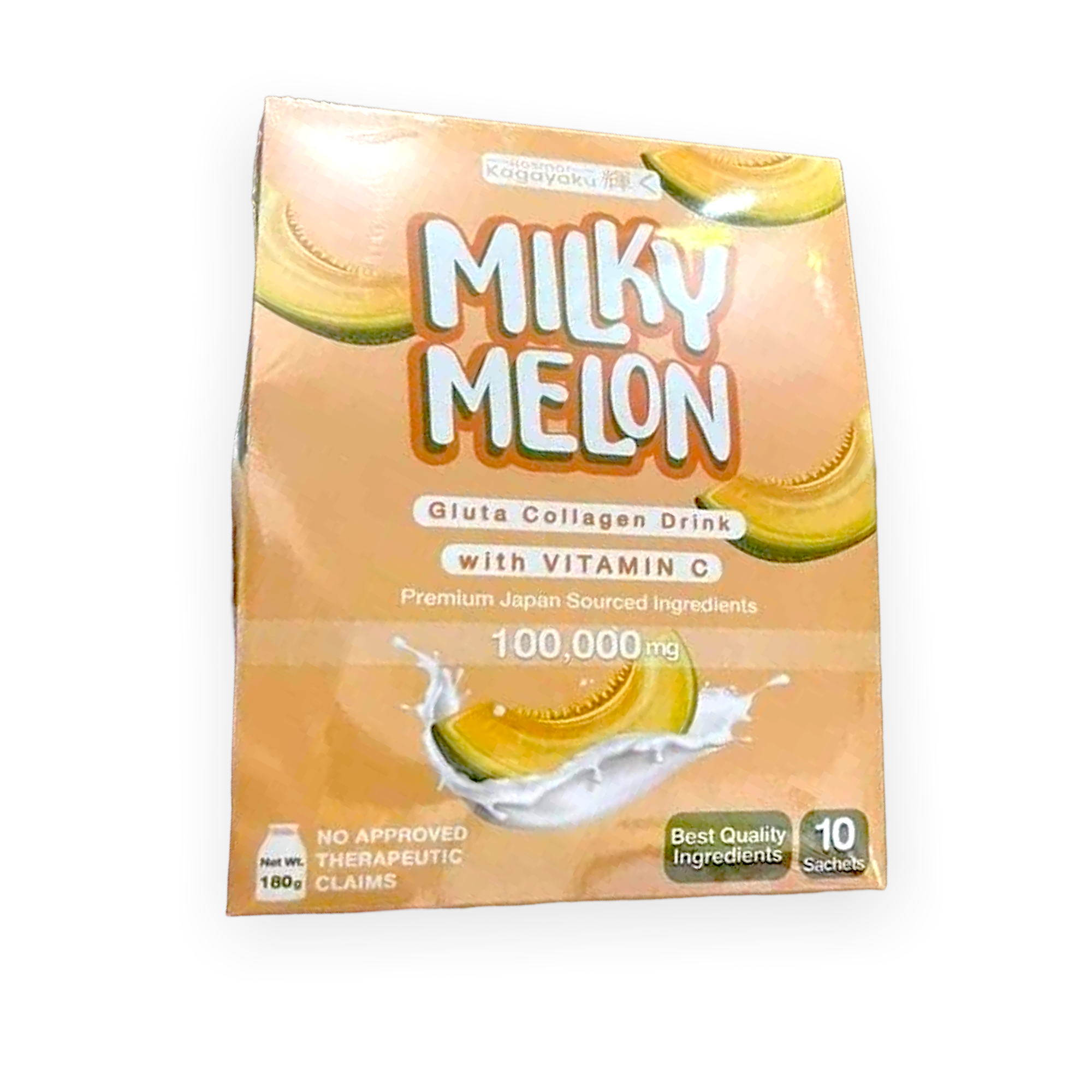 Rosmar - Milky Melon Gluta Collagen Drink with Vit C 10 x 18g