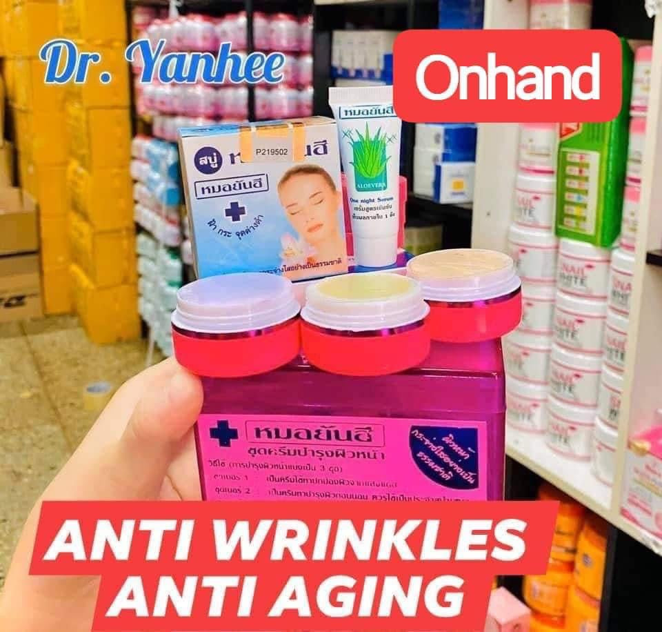 Dr. Yanhee Anti-Aging Facial Set - Purple/Pink set - My Care Kits