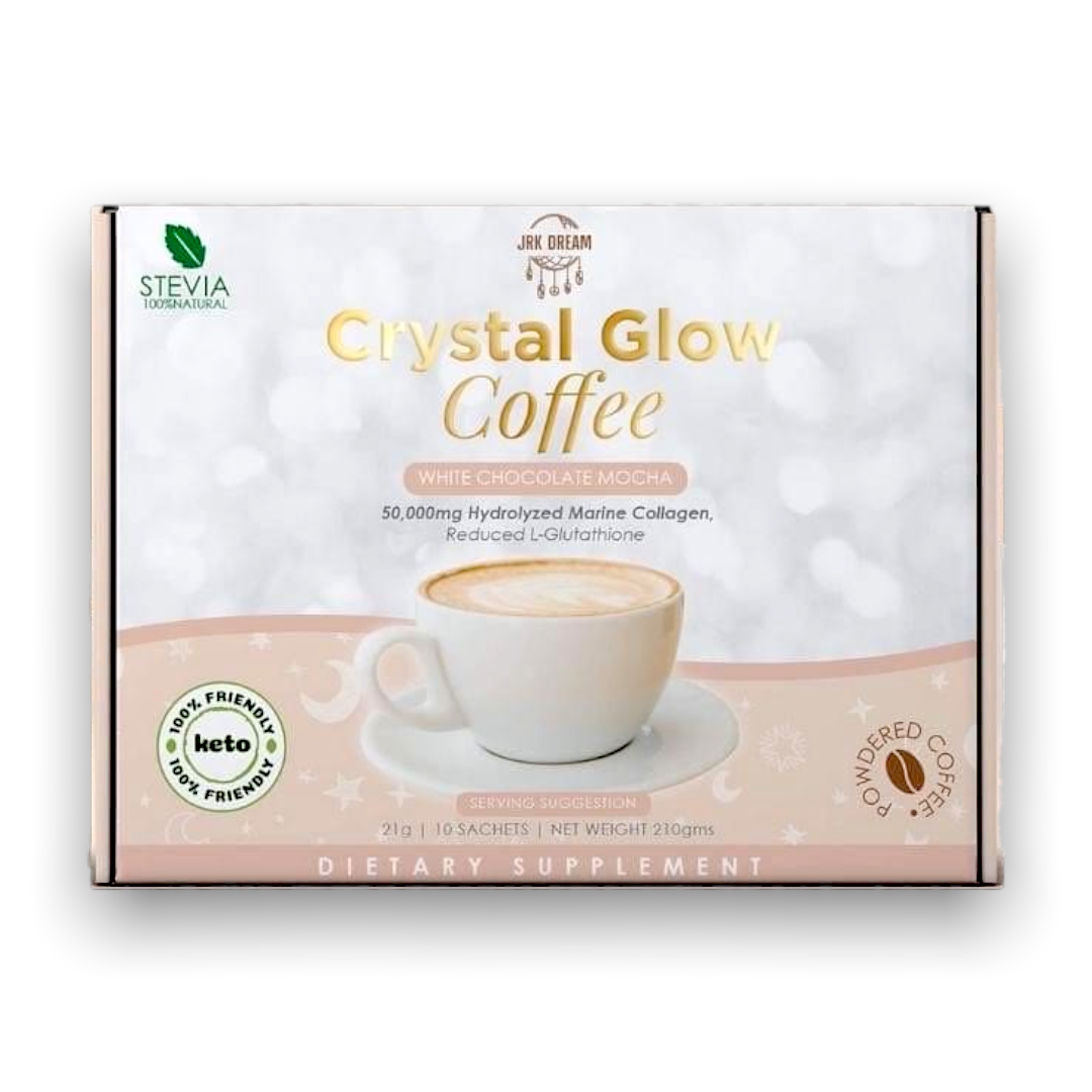 Crystal glow Coffee - White Chocolate Mocha 21g x 10 sachet