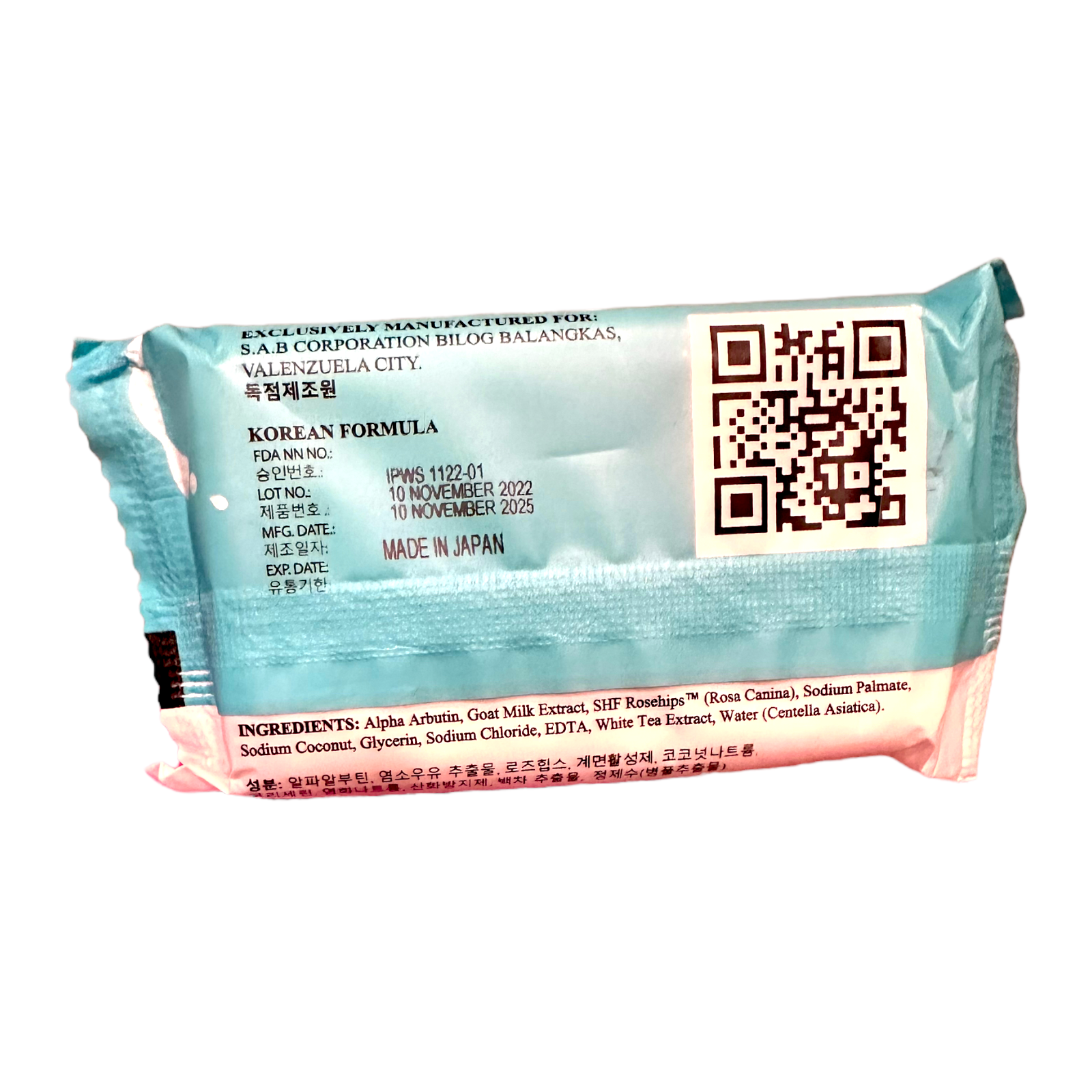 Ishin - Premium Whitening SOAP - 100g My Care Kits Ishin - Premium Whitening SOAP - 100g My Care Kits
