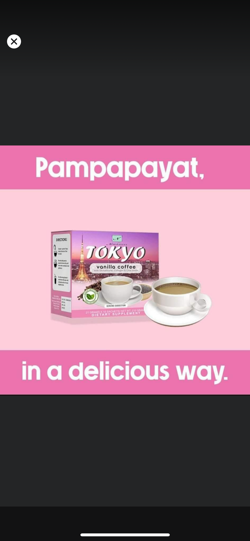 Tokyo Vanilla Coffee - NAMIROSEUS Slimming Coffee 10 x 21g - My Care Kits