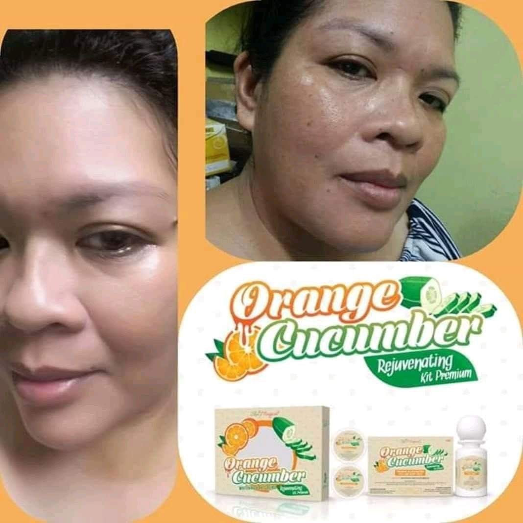 Skin Magical Orange Cucumber Whitening and Anti-aging Rejuvenating Set - My Care Kits