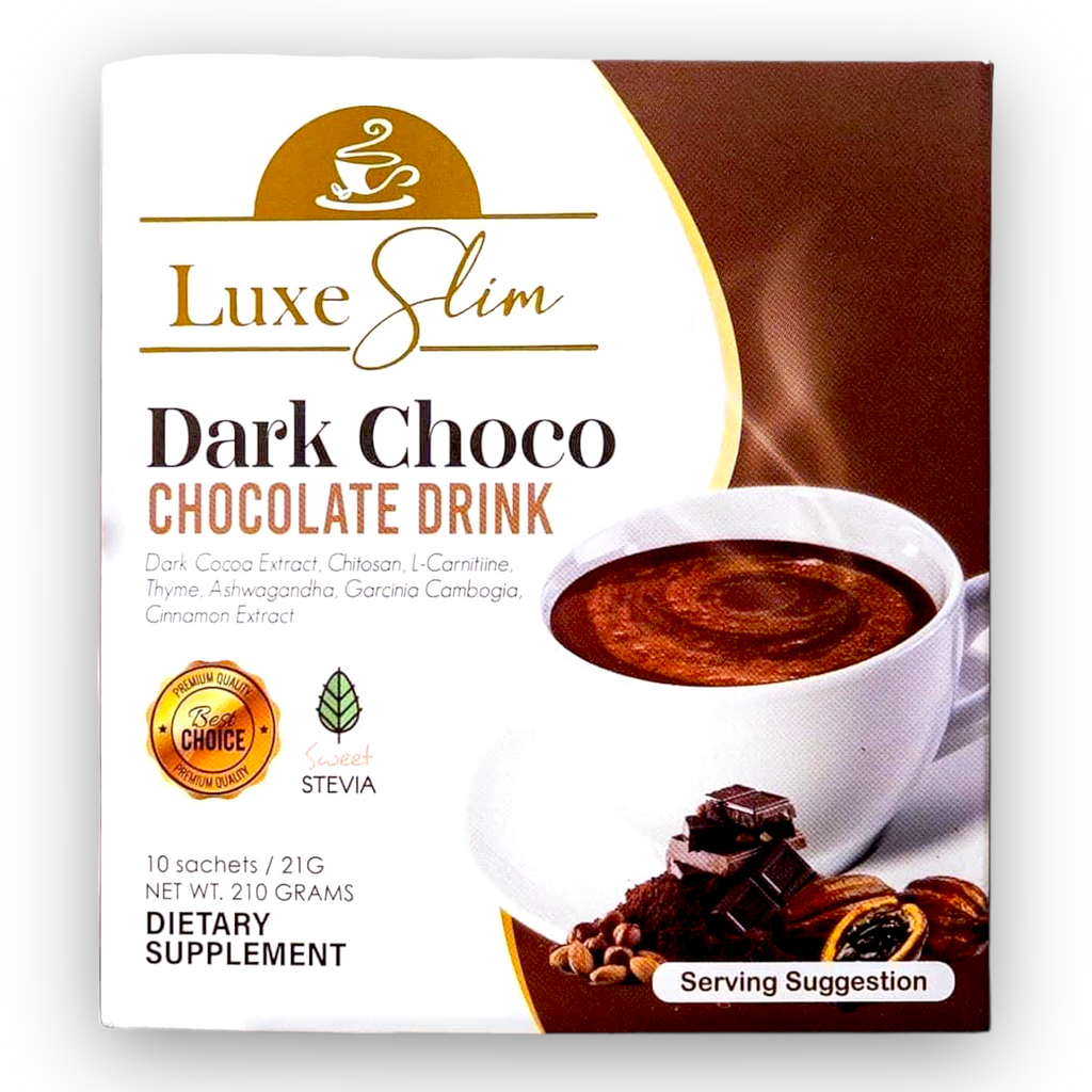 Luxe Slim - Dark Choco - Chocolate Drink 21g x 10 - My Care Kits