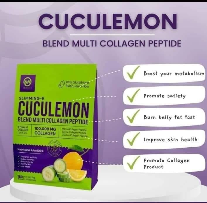 Slimming K - Cucumelon 100,000mg Collagen 180g x 10 - My Care Kits